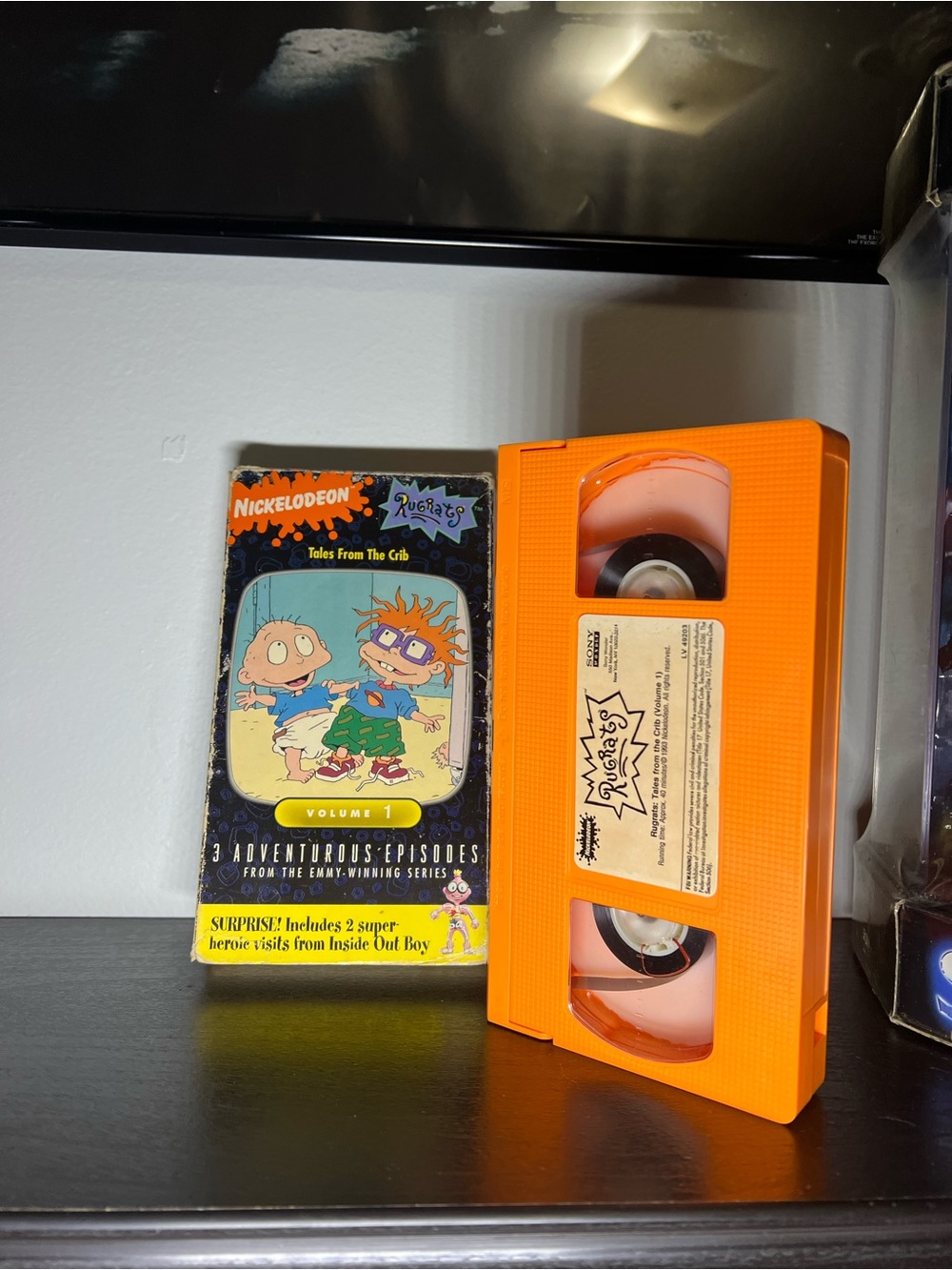 Vintage 1993 Nickelodeon Rugrats Vol. 1 Tales From the Crib VHS - 3 Episodes